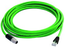 Telegärtner, STX M12x1-RJ45 VL X-kod. Cat.6A, 3m,