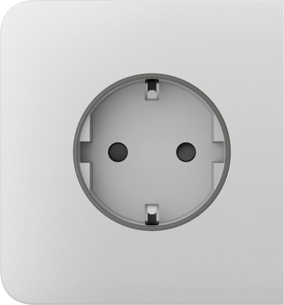Ajax Homeautomation Abdeckung Outlet SideCover (basic) [type F] *weiß*