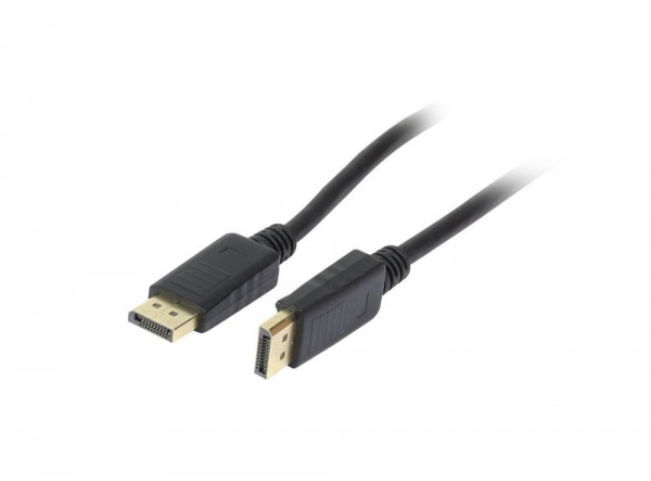 Kabel Video DisplayPort 1.2, ST/ST, 1.0m, Ultra HD 4k*2k 3840*2160@60hz 4:4:4, 8 Bit, CCS, Synergy 21,