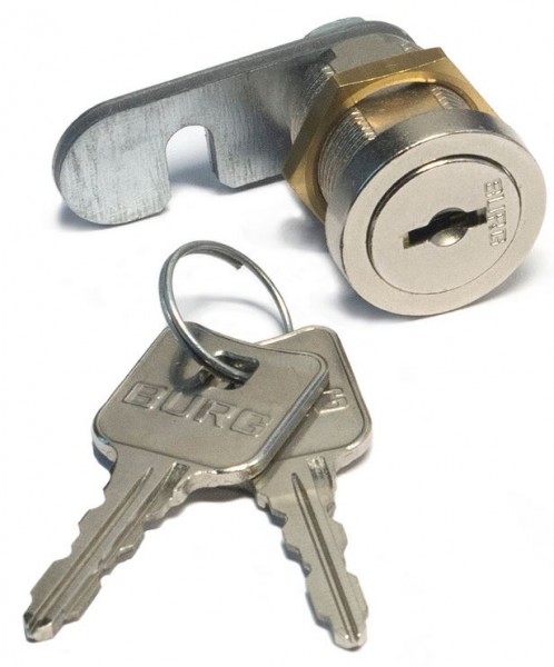 Triton 19&quot;Schrank,zbh. Wandgehäuse, Ersatzschloss für Rückseite von zweiteiligen RBA- incl. Schlüssel