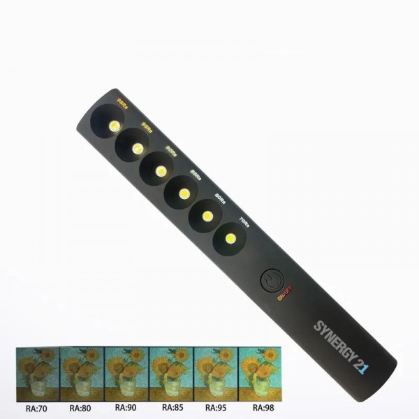 Synergy 21 LED-Demo-Stick mit Farbwiedergabeindex CRI-Tester