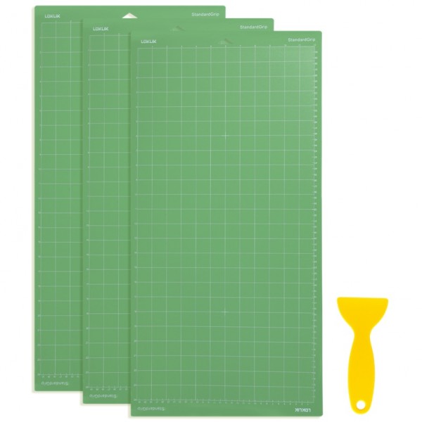 LOKLiK Cutting Mat Standard Grip - 3er Pack 30x60cm *grün*