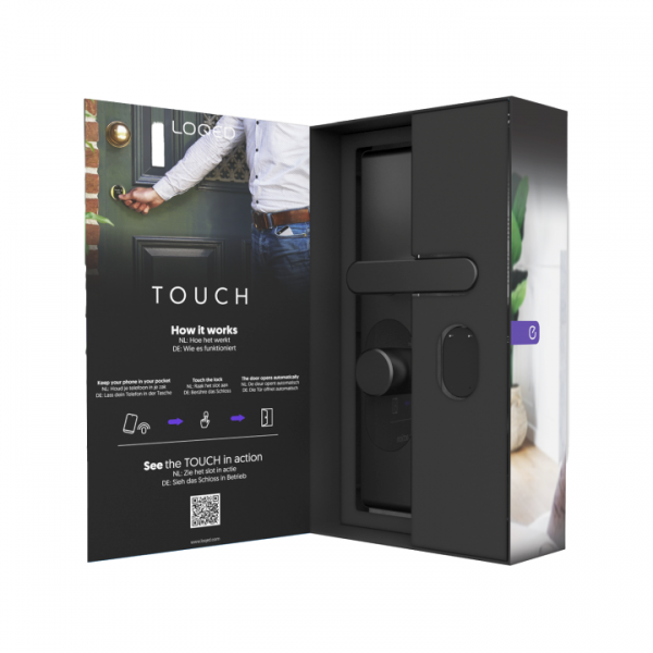 Shelly · "LOQED Touch Smart Lock black" Smartes Türschloss