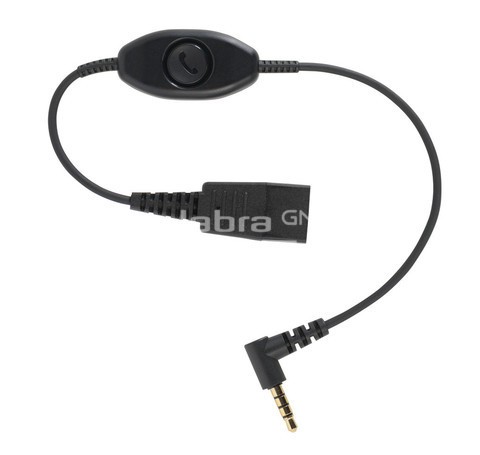 Jabra Kabel QD -&gt; 3,5mm für Push to talk
