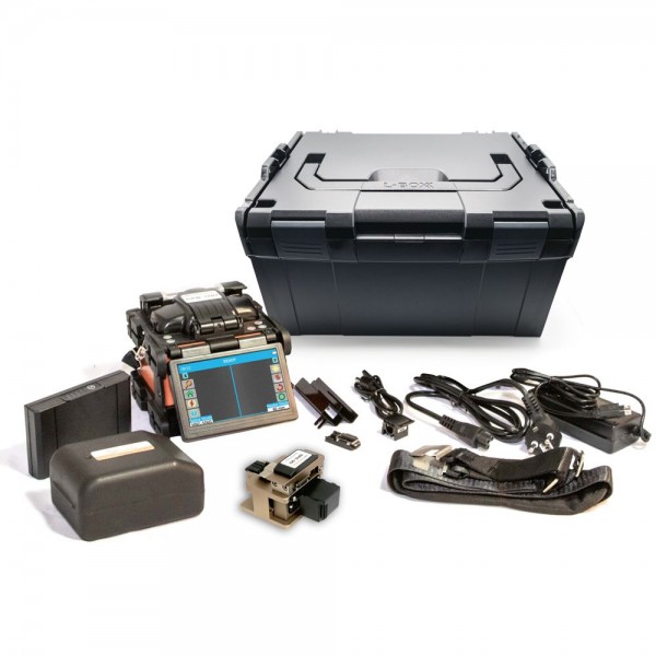 NetPeppers LWL Glasfaser Lichtbogen-Spleißgerät, Kernzentriert, CFS100, 3-Achsen gesteuerte Fusionsspleißgerät, KIT-PRO, *PROMO bis 29.5.2026*