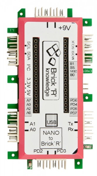 ALLNET Brick?R?knowledge Arduino® Nano Adapter - Ohne Arduino®