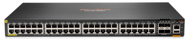 HP Switch 1000Mbit, 48xTP, 4xSFP/SFP+-Slot, 6200F-48G-Class4-POE-4SFP+-740W, B-Version