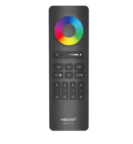 MiBoxer C5-B LED Fernbedienung 2,4GHz (RGB+CCT) 4 Zonen (b)