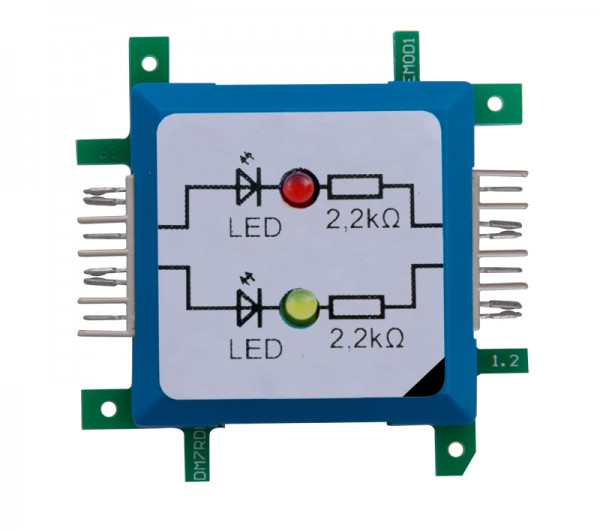 ALLNET Brick?R?knowledge LED dual rot &amp; gelb Signal durchverbunden
