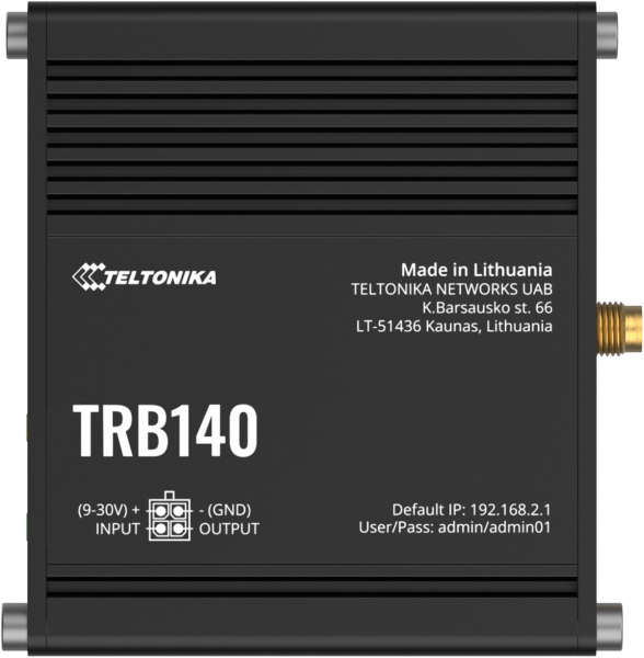 Teltonika · Gateway · TRB140 · LTE CAT4 RJ45