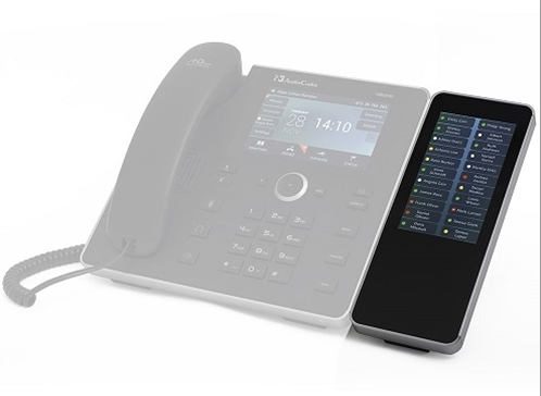 AudioCodes - 450HD, C450HD, C455HD-DBW Expansion Unit with 5?? Color Touch LCD