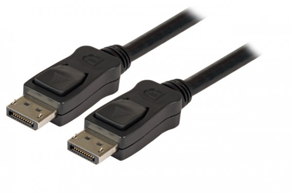 Kabel Video DisplayPort 1.2, ST/ST, 0.5m, V1.2