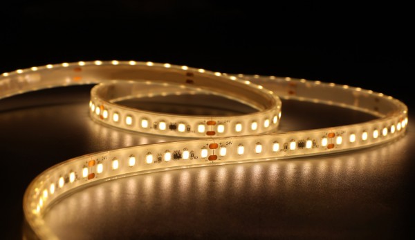 Synergy 21 LED Flex Strip 2835 - 126 WW DC24V 48W IP67+ Sauna/Wellness