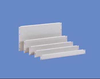 Vertiv(Knürr) zub.Blindplatte 3HE,Lichtgrau, (2-Stück)