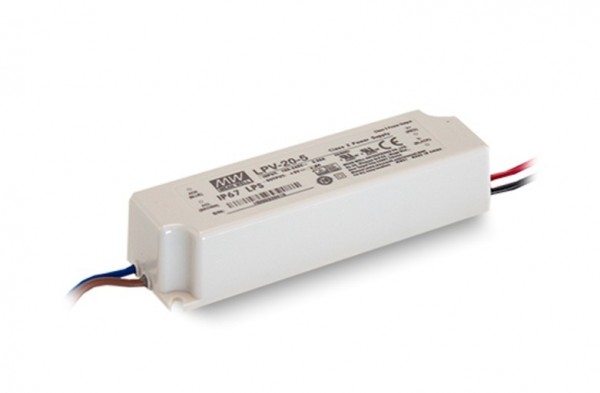 MEAN WELL Netzteil - 24V 20W IP67