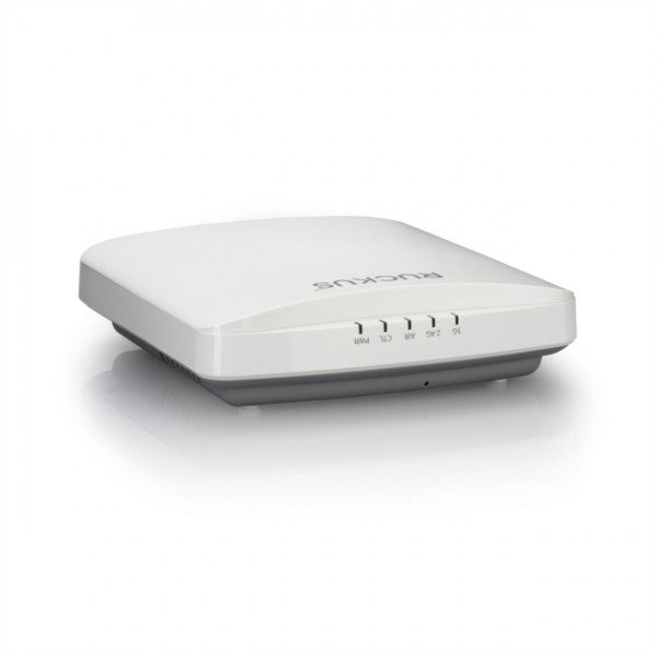 RUCKUS Networks wireless ap • wifi6 • ax1800 • 2x2 • indoor • 1 gbe • r550 • unleashed • 1 radio ble/zigbee + 1x usb • beamflex+