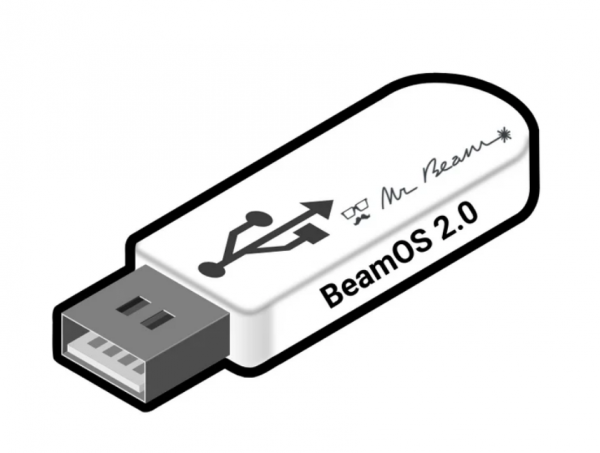 Mr Beam Ugrade USB Stick + Aruco Marker