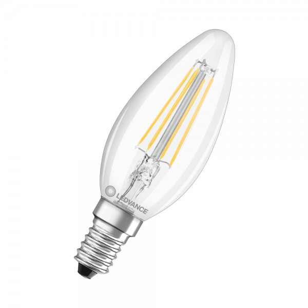 LEDVANCE LED CLASSIC B P 4W 827 Clear E14