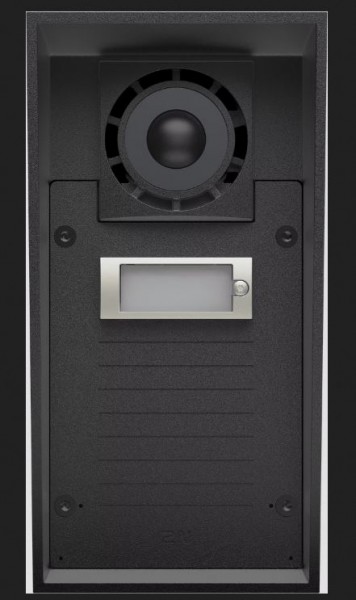 2N Gegensprechanlage EntryCom IP Force 2.0 - 1 Ruftaste (IP69) mit Kamera