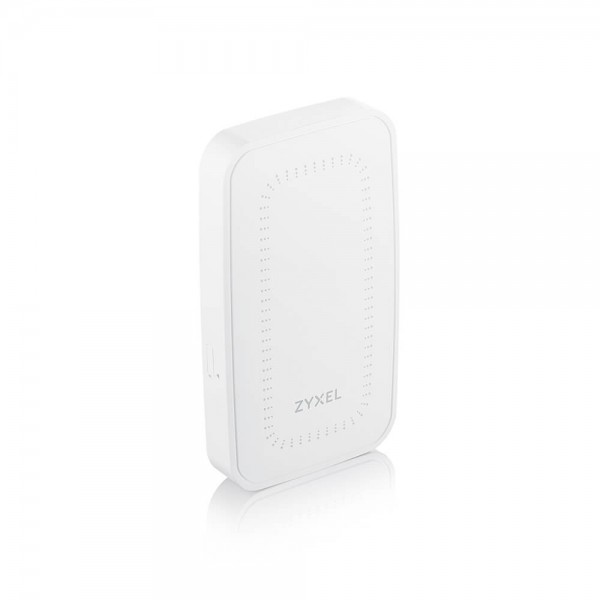 Zyxel Wireless AP WIFI5 • AC1200 • 2x2 • Indoor • 1x 1 GbE PoE af • WAC500H • Wall-Plate • NebulaFlex/Controller