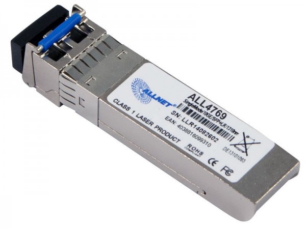ALLNET Switch Modul ALL4769 SFP+(Mini-GBIC), 10Gbit, ZR/LC, bis 80Km, Singlemode,