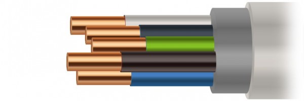 Synergy 21 LED Kabel - PVC-Kabel 5x 0,34mm2 Konfektionierung