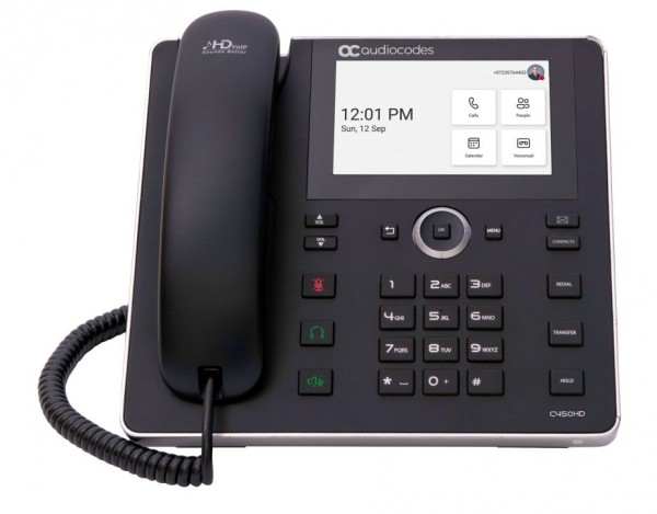 AudioCodes IPC450HD IP-Phone PoE GbE black