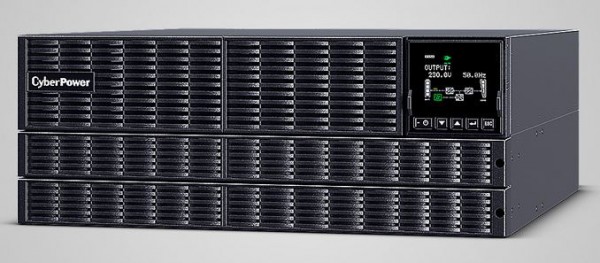 CyberPower USV, OLS Tower/19"-Serie, 6000VA/600W, 4HE, On-Line, LCD, USB/RS232, 1-phasig