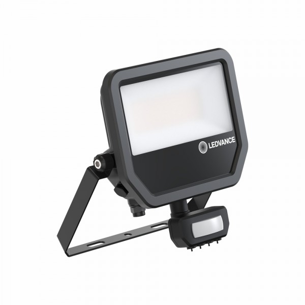 LEDVANCE FLOODLIGHT SENSOR 50 41W 6KLM 830 PS SY100 BK