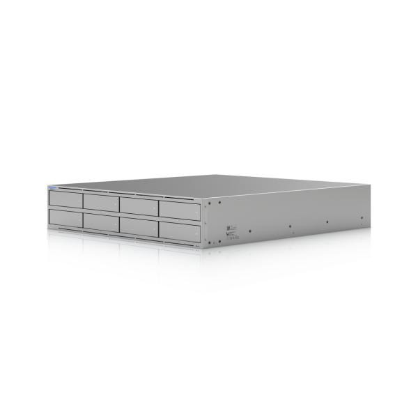 Ubiquiti UniFi NAS System UNAS Pro 8 • 8x 2.5/3.5" HDD • 2x M.2 NVMe • 1x 10GbE • 2x SFP+ • UNAS-Pro-8