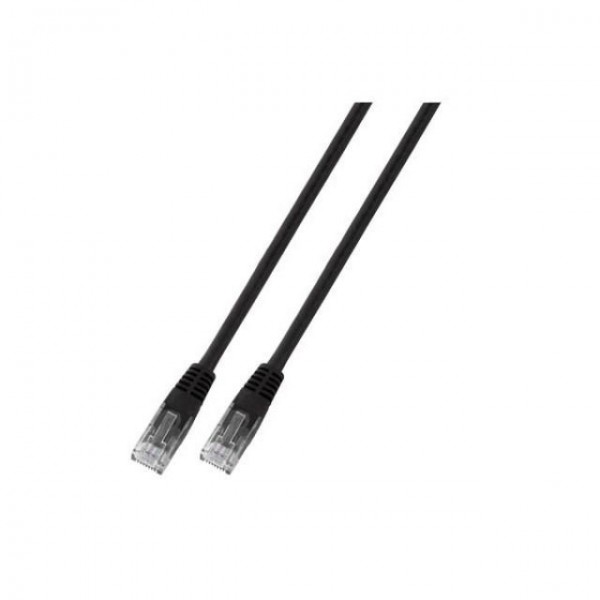 Patchkabel RJ45, CAT6 250Mhz,10m schwarz, UTP(U/UTP),