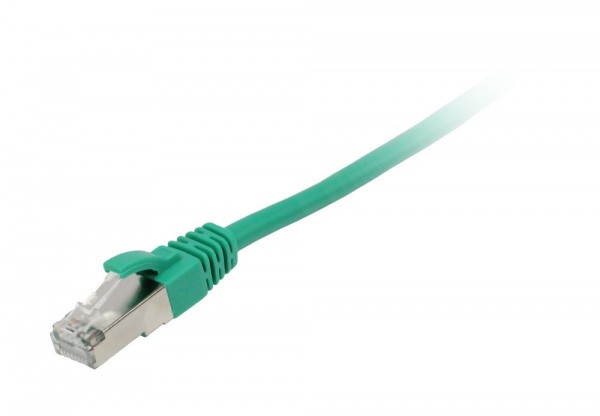 Patchkabel RJ45, CAT5e 100Mhz, 2m grün, FTP(F/UTP), Synergy 21,