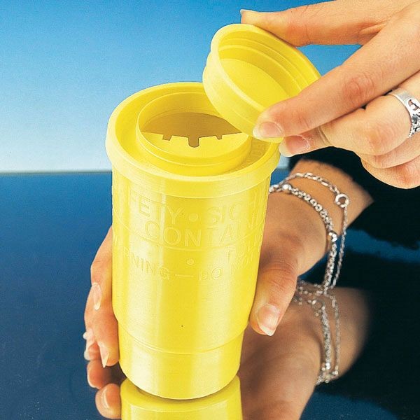 NetPeppers LWL Glasfaser, Glasfasertrenner, zbh. Abwurfbehälter für Glasfaserreste