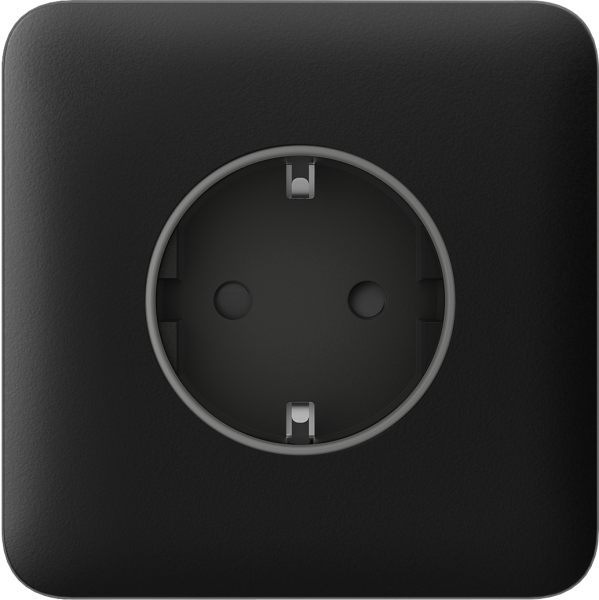 Ajax Homeautomation Abdeckung Outlet SoloCover (basic) [type F] *schwarz*