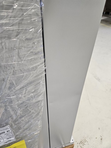 ALLNET 19&quot;Schrank, 22HE, B600/T 600mm, Glastür, Lichtgrau, SNB-Serie, *Demoschrank mit leichter Delle*