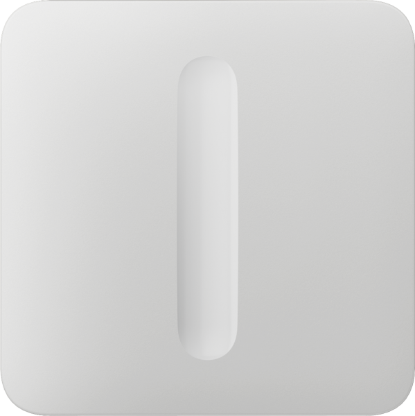 Ajax Homeautomation Zubehör LightSwitch SoloButton (Dimmer) horizontal *weiß*