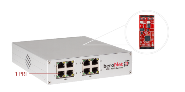 beroNet Session Border Controller - L mit 1x E1