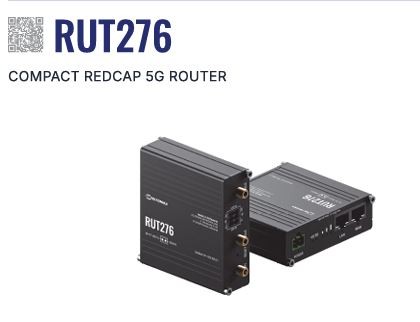 Teltonika · Router · RUT276 · Redcap 5G Router · eSIM