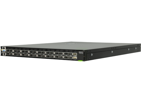 EdgeCore Switch full manged 32 Port • 32 x 400G QSFP-DD • 19" 1 HE • Datacenter Switch • Front-to back • DCS240 • 9726-32DB-O-AC-F
