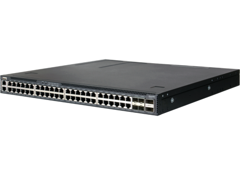 EdgeCore Switch full manged 54 Port • 48 x 1Gbe • 2x 100G QSFP28 • 4x 25G SFP28 • 19" 1 HE • Datacenter Switch • Front-to-back • EPS201 • 4630-54TE-O-AC-F