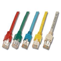Patchkabel RJ45, CAT5+, 300Mhz, 30m gelb