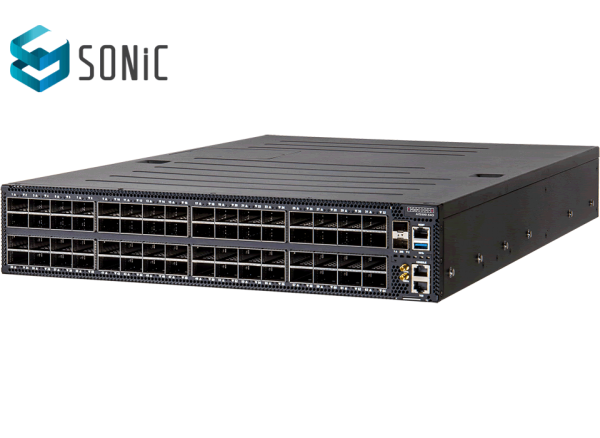 EdgeCore Switch full manged 64 Port • 64 x 800G OSFP800 • 19" 2 HE • Datacenter Switch • Front-to back • AIS800-64O-AF