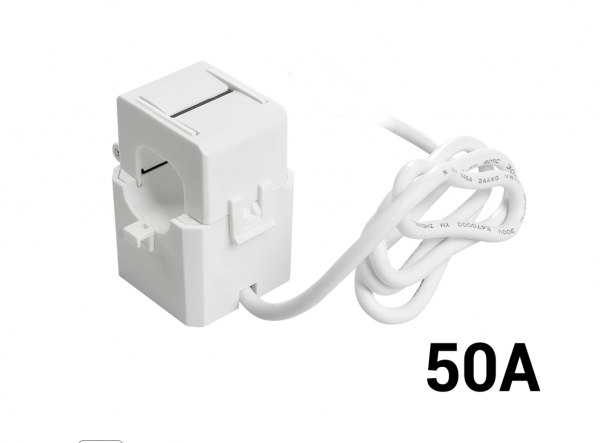 Shelly · Unterputz &amp; Hutschiene Zubehör · "Current Transformer 50A" · Induktionsklemme für EM &amp; 3EM