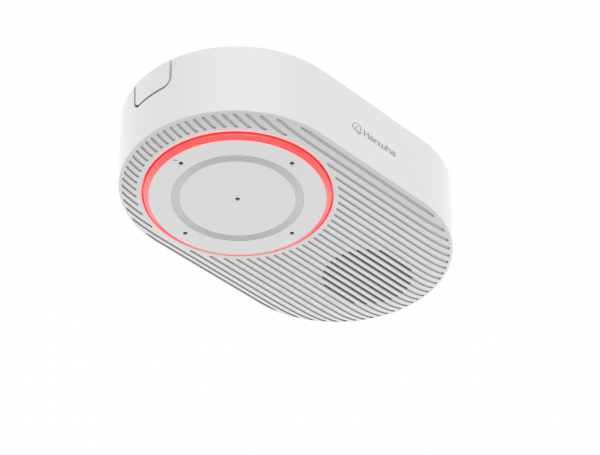 Hanwha Techwin IP Audio System Deckeneinbaulautsprecher Beacon SPS-A100M