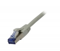 Patchkabel RJ45, CAT6A 500Mhz, 15m, grau, S-STP(S/FTP), AWG26, LSZH, Synergy 21 Patchkabel RJ45, CAT6A 500Mhz, 15m, grau, S-STP(S/FTP), AWG26, LSZH, Synergy 21