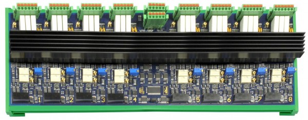 ALLDAQ ADQ-48 (V1.5) / programmierbare Stromsenke mit 8 potentialfreien Kanälen / Dauerleistung 20W / Auflösung 1mA (16bit DAC)***