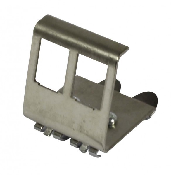Dosen TP, DIN-Rail(Hutschiene), LWL, 2-fach, mit Kupplung, OM3 Multi Mode aqua, Synergy 21,