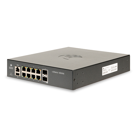 Cambium Networks cnMatrix, 8x Ehternet Switch, 2x SFP, EX1010