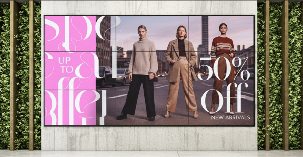 AG Neovo PN-46D3 46" Video-Wall, 24/7 schmalrahmig