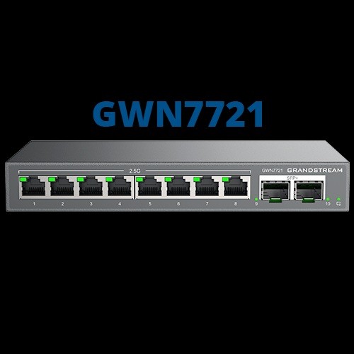 Grandstream GWN7721 Layer 2 Lite Managed 2,5 Gigabit Netzwerk-Switch